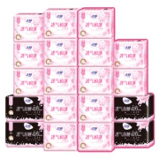 洁婷 透气极薄棉柔亲肤姨妈巾 券后￥64.9