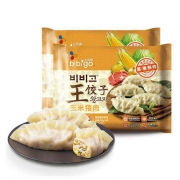限地区：bibigo 必品阁 玉米猪肉王饺子 350g*2袋