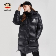 大嘴猴 PFATT190834W 女士中长款连帽羽绒服