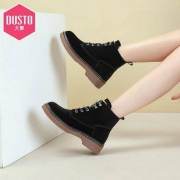 DUSTO大东 19W3775D 女士绒面马丁靴
