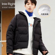 京东PLUS会员：InteRight WSL-603 男士加厚立领棉衣