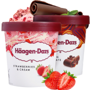 Häagen·Dazs 哈根达斯 大桶冰淇淋 460ml*2桶 *2件 149元，可低至84.43元