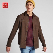 UNIQLO 优衣库 419031 男装 法兰绒长袖衬衫