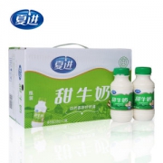 夏进 甜牛奶整箱243ml*15瓶装