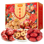 好想你 花开富贵 红枣夹核桃礼盒  1100g