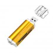 凡亚比 USB2.0 迷你读卡器 仅支持TF  券后2.8元