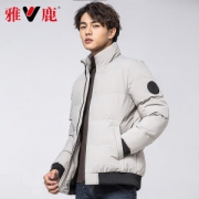 雅鹿 男女款加厚保暖立领棉服