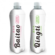 秋林 0糖0脂0卡 青提/白桃味 苏打气泡水 高膳食纤维 450ml*12瓶