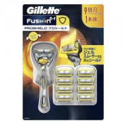 中亚Prime会员：Gillette吉列ProShield剃须刀带9个替换刀头