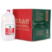 农夫山泉 饮用水 饮用天然水 4L*4桶 整箱装 桶装水