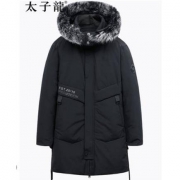 太子龙 Y9T015999 男士狐狸毛领中长款羽绒服