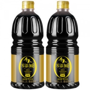 千禾 零添加 御藏本酿180天 特级生抽 1L*2瓶