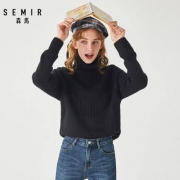 30日0点：Semir 森马 14-078070048 高领套头毛衫