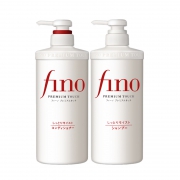 资生堂FINO美容复合精华洗发水护发素套装550ml*2 染烫受损护理 98元
