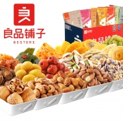 12日0点、双12预告：良品铺子 零食大礼包 948g