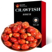 DeYAN 德炎 麻辣小龙虾虾尾 300g 50尾左右 39.9元，可低至19.9元