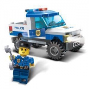 GUDI古迪 城市警察系列9306警察皮卡