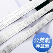 得力（deli） 8464 不锈钢直尺 15cm  券后2.5元