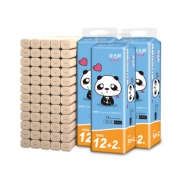 4层加厚~竹浆本色无芯卷纸42卷