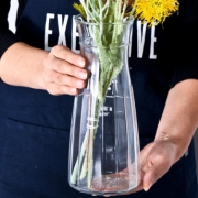 Luminarc 乐美雅 透明玻璃花瓶 高20cm 14元包邮（需用券）