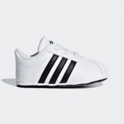 限尺码：adidas 阿迪达斯 VL COURT 2.0 CRIB 婴儿休闲鞋 99元包邮