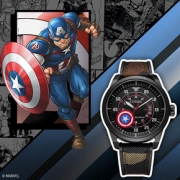 12号：西铁城（CITIZEN） 漫威联名款系列 AW1431-24W 男士光动能腕表