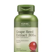 美国进口  GNC 健安喜 葡萄籽精华 300mg*100粒 抗衰老