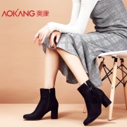 AOKANG 奥康 女士高跟短靴 149元包邮（需用券）