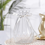崇卉 水培玻璃花瓶 15*7cm 2.6元包邮（需用券）