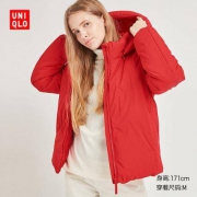 优衣库 420251 女士高性能复合连帽羽绒服
