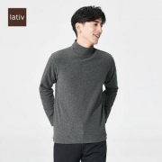 lativ 诚衣 37538 男士摇粒绒长袖上衣