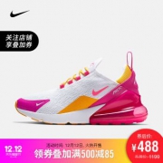 12日0点、双12预告：NIKE 耐克 CI1963 AIR MAX 270 女子运动鞋 488元包邮（需用券）