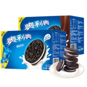19日0点：亿滋 奥利奥夹心饼干巧克力味原味696G*2盒*2件