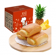 冠达 菠萝味夹心面 500g 约10个 *2件 13.1元包邮（合6.55元/件）