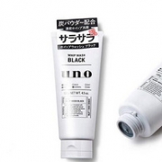 日本进口，控油保湿：130gx3支 资生堂 uno吾诺 男士洗面奶