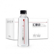 汇善谷 天然矿泉水饮用水碱性水 非苏打水蒸馏水 337ml*18瓶/箱 整箱瓶装水会议饮用水 *3件