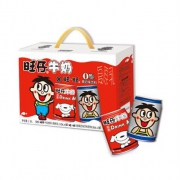 旺旺 旺仔牛奶（6罐）+o泡果奶 儿童牛奶早餐奶（原味2罐）组合装 245ml*8 凑单品