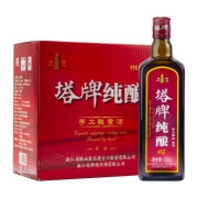 塔牌纯酿 手工冬酿黄酒 半干型 花雕酒 500ml*6瓶 *2件 102元包邮（双重优惠）