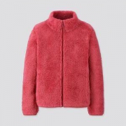 双12预告：UNIQLO优衣库 儿童摇粒绒拉链茄克