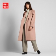 四色可选：UNIQLO 优衣库 420232 女士羊毛混纺大衣