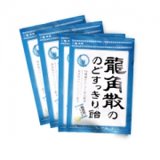 日本进口 龙角散 草本润喉糖 70g*4袋 内有独立小包装