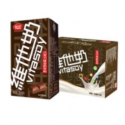 京东PLUS会员：维他奶 巧克力味豆奶 植物蛋白饮料 250ml*16盒3件