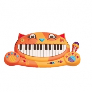 12日0点：B.Toys 大嘴猫咪电子琴 *2件 283.5元包邮（合141.7元/件）