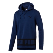 PUMA 彪马 REBEL 594580 男子抽绳连帽卫衣 109元