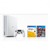 亲子套装：SONY 索尼 PlayStation4 Pro （PS4 Pro）游戏主机 1TB +《乐克乐克重制版》《真三国无双7猛将传》双碟游戏套装 2599元包邮
