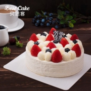 Best Cake 贝思客 双莓落雪水果蛋糕 1磅
