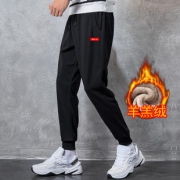 男款羊羔绒加厚加绒休闲男裤