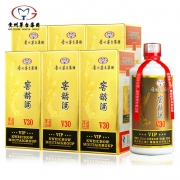 贵州茅台集团 500mlx6瓶 贵州老窖 窖龄酒 V30 52度浓香型白酒