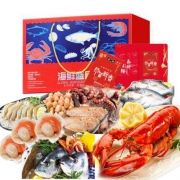 白菜价：春科 2988型 海鲜大礼包礼盒提货券 4460g 含12种海鲜