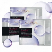 L’OREAL 欧莱雅 复颜玻尿酸水光充盈导入面膜 15片 *2件